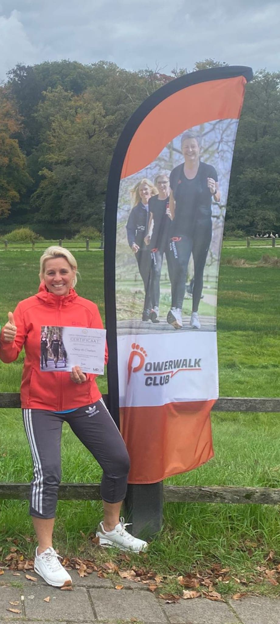PoWeR Walk Club Banner